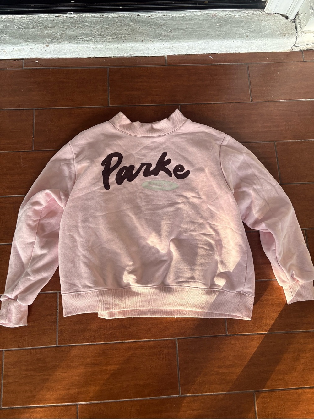 Parke Miami Pink Crewneck Sweatshirt L/XL